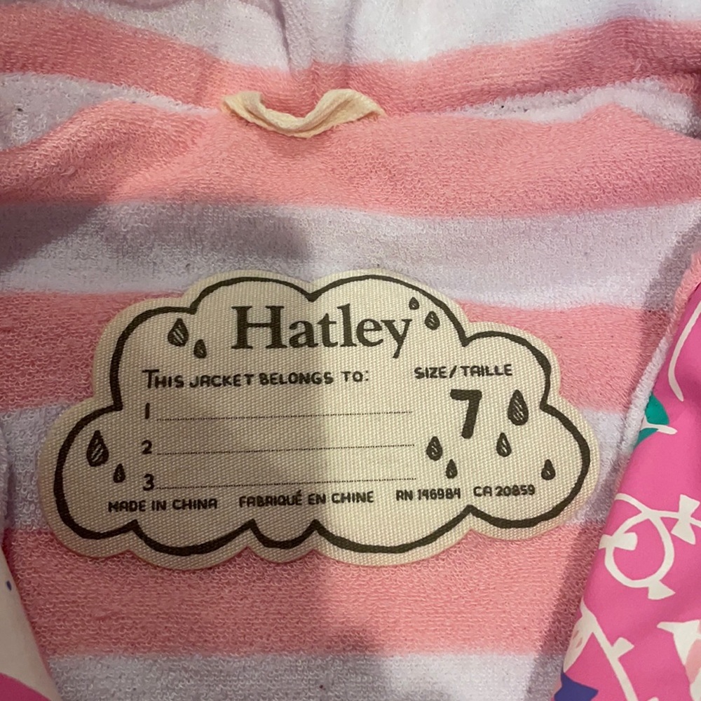 Hatley girls raincoat - Picture 4 of 8